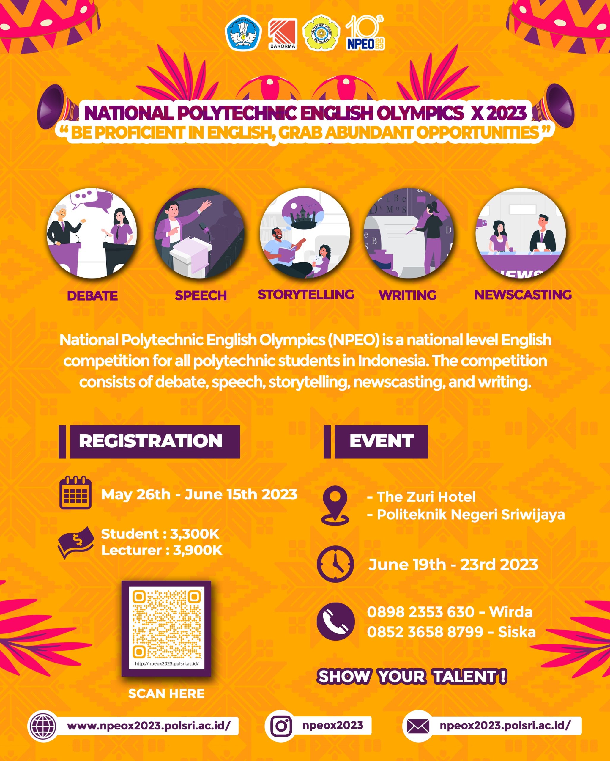 National Polytechnic English Olympics X 2023